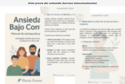 Ansiedad, insomnio, pensamientos que no paran: tu plan para recuperar la calma